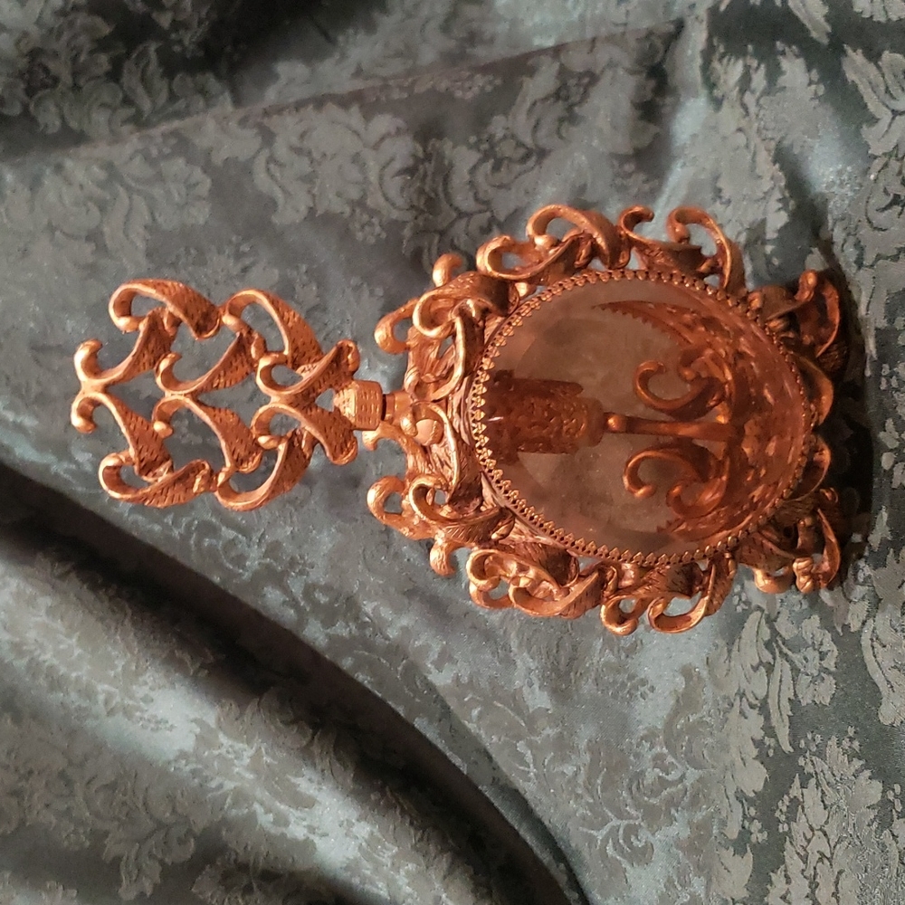 Stunning Victorian Ormolu perfume bottle